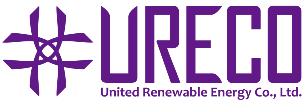 Logo of URECO. United Renewable Energy Co., Ltd.