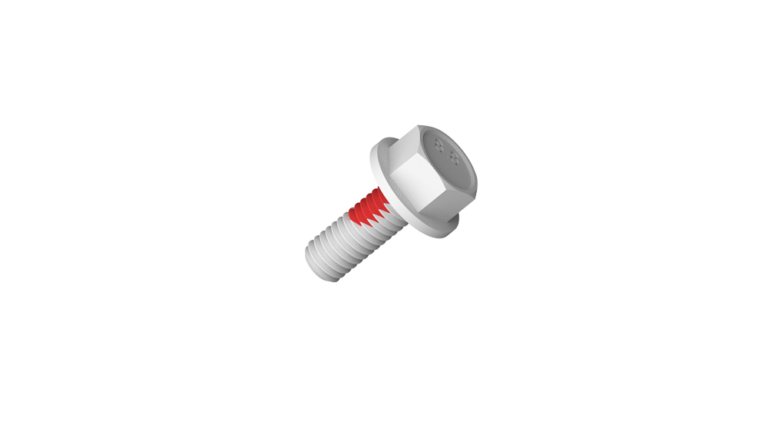 Photo of the M6 Bolt component on a transparent background